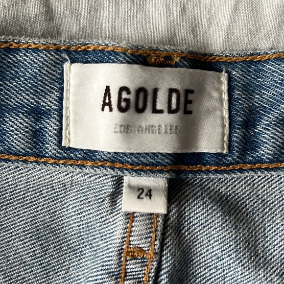 Agolde 90’s Pinch Waist Bermuda Shorts - Picture 4 of 5